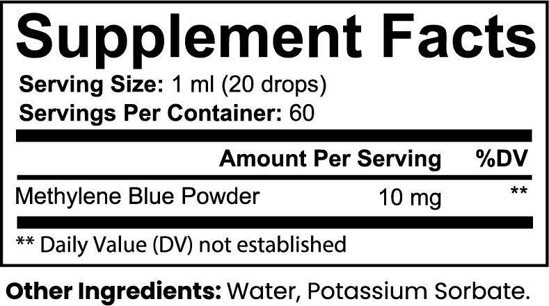 SHAG Methylene Blue Drops