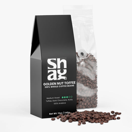 SHAG Golden Nut Toffee Coffee (Medium Roast)