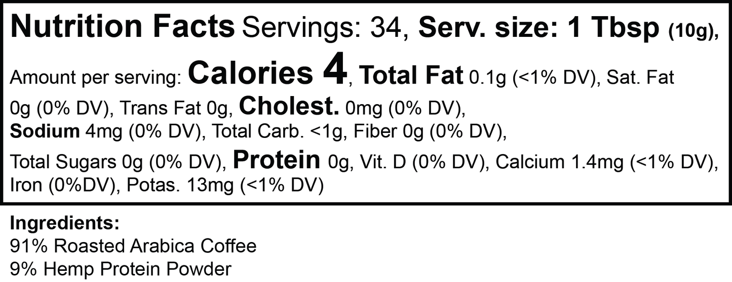 SHAG Hemp Harvest Coffee (Medium Roast)